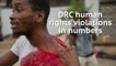 DRC human rights violations - in numbers