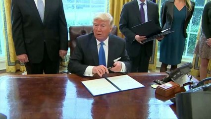 President Trump could sign executive orders to ban refugees, build Mexico wall