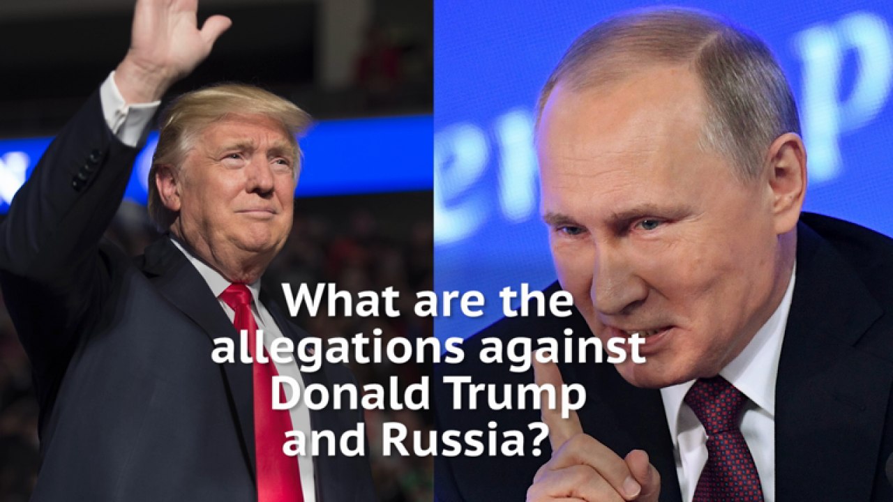 What are the unverified allegations against Donald Trump and Russia?