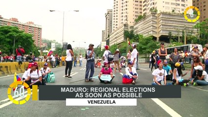 The Daily Brief: Maduro: Regional Elections As Soon As Possible