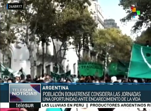 Argentina: productores agrícolas protestan por crisis en el sector