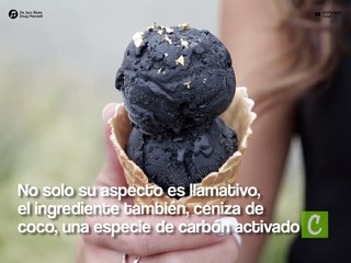 La curiosa moda del sabor: Helado de carbón