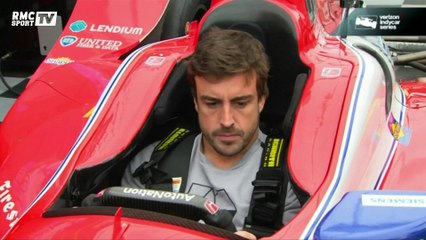 Fernando Alonso se prépare avant les 500 miles d’Indianapolis