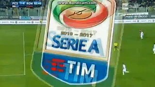 Benali goal | Pescara 1-4 Roma 24/04/2017
