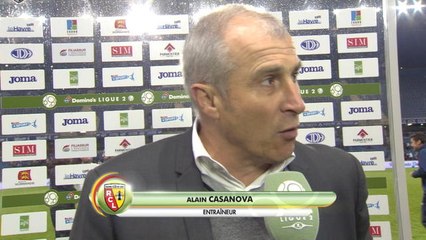 Ligue 2 - Le Havre/Lens - Casanova très déçu