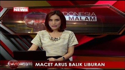 Macet Arus Balik Liburan di Tol Ciawi