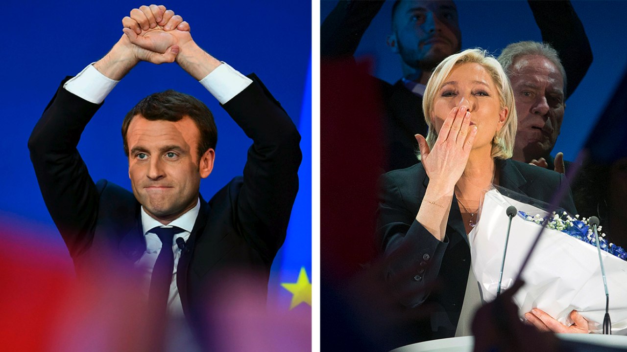 Macron and Le Pen faceoff for French presidency