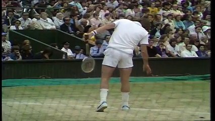 Wimbledon 1975 SF - Connors vs Tanner part 1/2