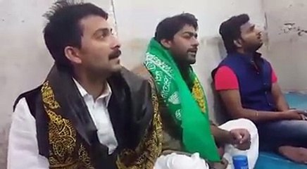 Ali Abbas JI ..Nazrana E Aqeedat .. with Shuja Ehsan & A Friend .