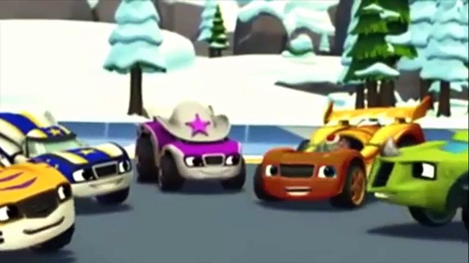 blaze and the monster machines polar pals