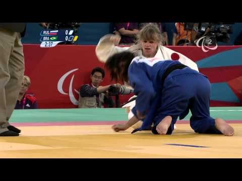 Judo - RUS versus BRA - Women -48 kg Bronze Medal Contest - London 2012 Paralympic Games