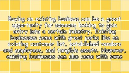 What to Do Before Buying a Business