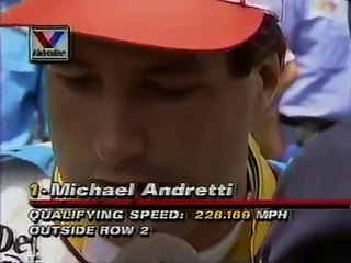 1992 Indianapolis 500 Qualifying part 1/2