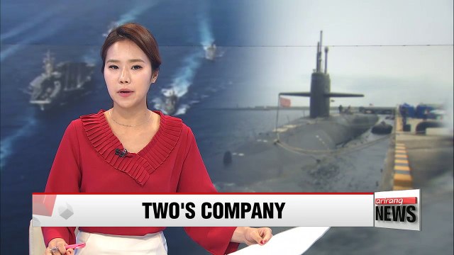 Nuclear-powered submarine to join USS Carl Vinson off Korean waters