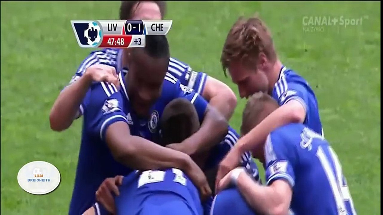LIVERPOOL 0 - 2 CHELSEA (27-04-2014) all goals