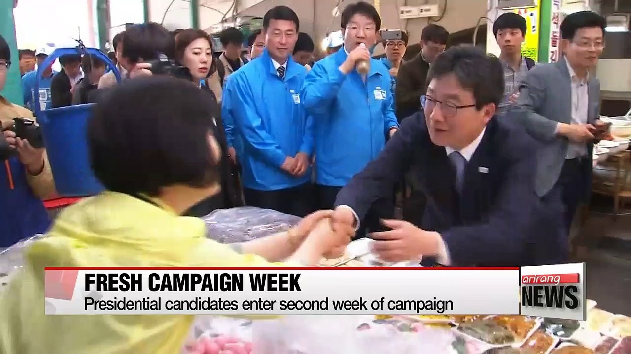 Presidential hopefuls sweep through nation, entering week-2 of official campaign period