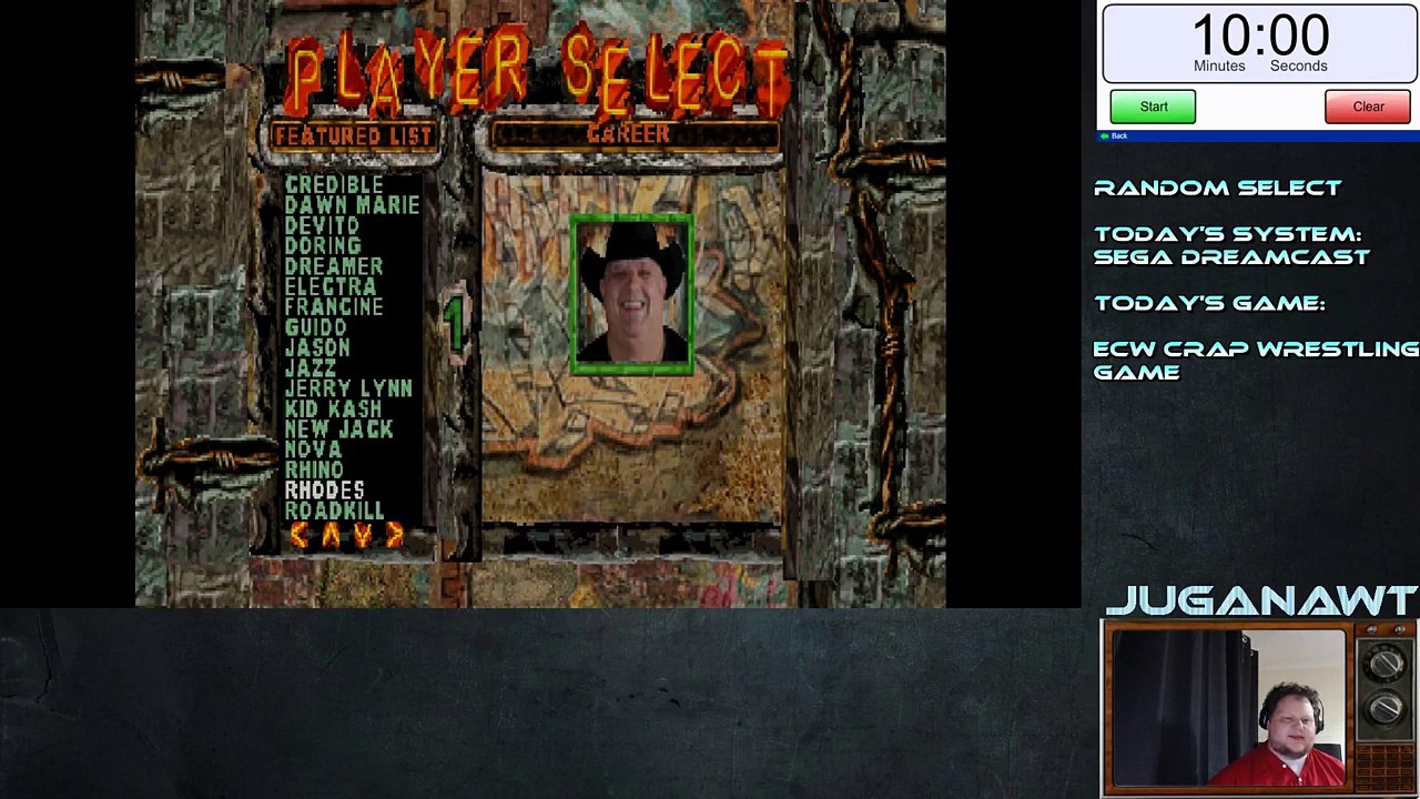 ECW Anarchy Rulz Dreamcast - Random Select #2