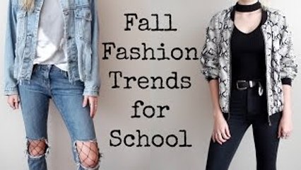 FALL OUTFIT IDEAS FOR SCHOOL / Kallie Kaiser