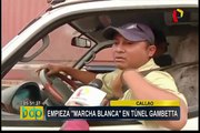 Callao: conductores conformes con funcionamiento de túnel de avenida Gambetta
