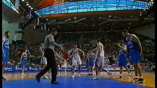 1999 Eurobasket second round Russia-Yugoslavia(highlights)