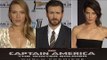 Scarlett Johansson, Chris Evans, Sebastian Stan 