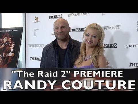 Randy Couture on The Expendables 3 The Raid 2 Los Angeles Premiere Arrivals