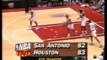 1995 NBA playoffs wcf game 3 San Antonio Spurs-Houston Rockets part 2/2