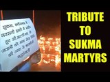 Sukma ambush: Varanasi ghats lit up with lamps as tribute to martyrs | Oneindia News