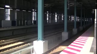 北海道新幹線木古内駅：E5系