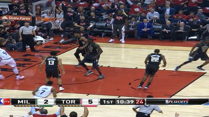 Bucks at Raptors Recap Raw - NTSC