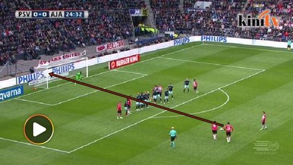 Video: PSV kalahkan Ajax, sepakan percuma cantik Locadia curi tumpuan