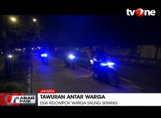 Dua Kelompok Warga di Duren Sawit Saling Serang