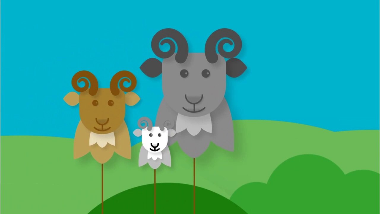 Billy Goats Gruff Song  | Goat Song For Kids!