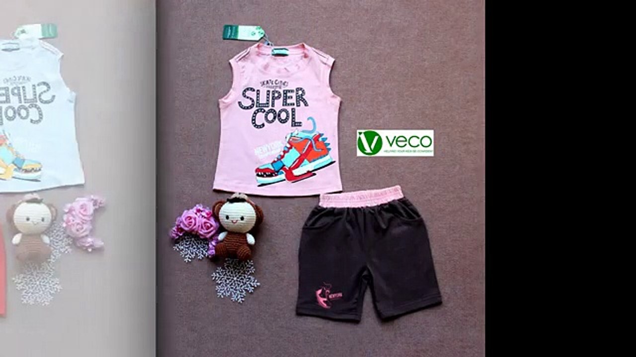 bán sỉ quần áo trẻ em Veco - bộ sưu tập mùa hè cho bé trai