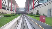 [前面展望]北京首都国際空港ターミナル連絡モノレール