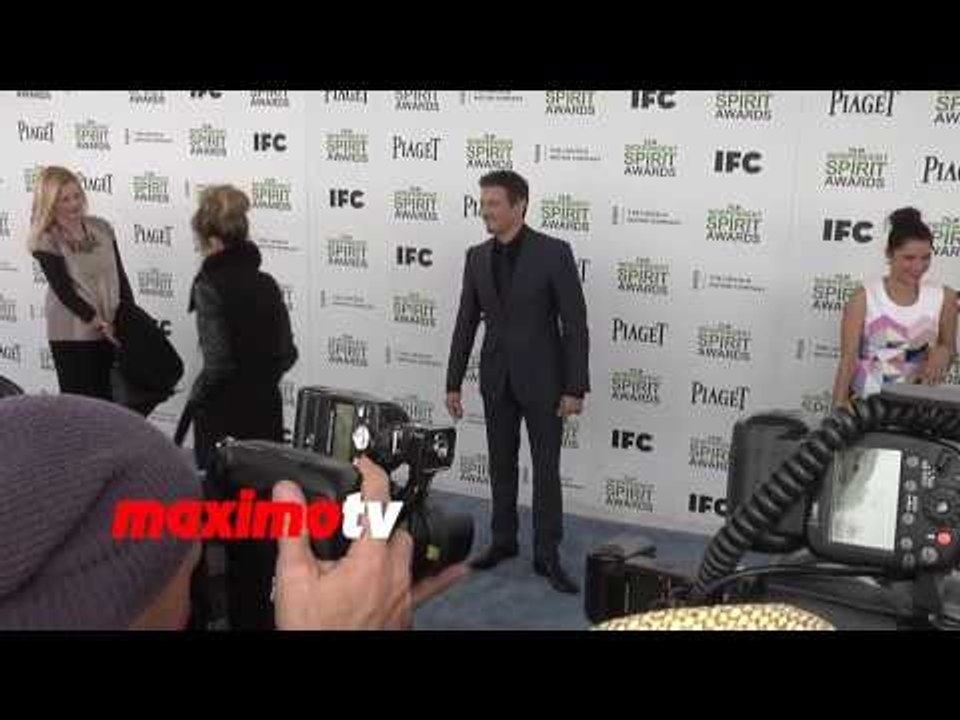 Jeremy Renner 2014 Spirit Awards ARRIVALS