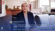 Présidentielle : Marine Le Pen remercie les «militants internautes» et cible le système