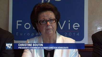 Boutin votera Le Pen: "Ce n'est pas une adhésion, c'est un vote contre Macron"