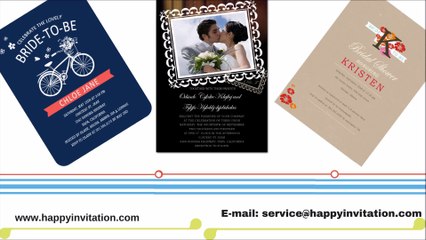 Party cards and Invitations