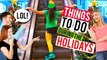 Fun Things to Do When Youre Bored this Christmas!! (Elf SPOOF) | Niki and Gabi