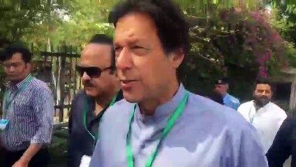 See What Imran Khan Said To Reporter Outside Supreme Court.