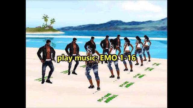 Imvu Kurdish Group Dance + Music