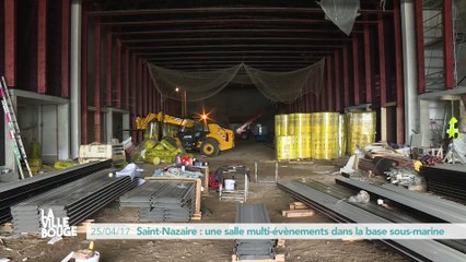 Saint-Nazaire : une salle multi-événements dans la base sous-marine