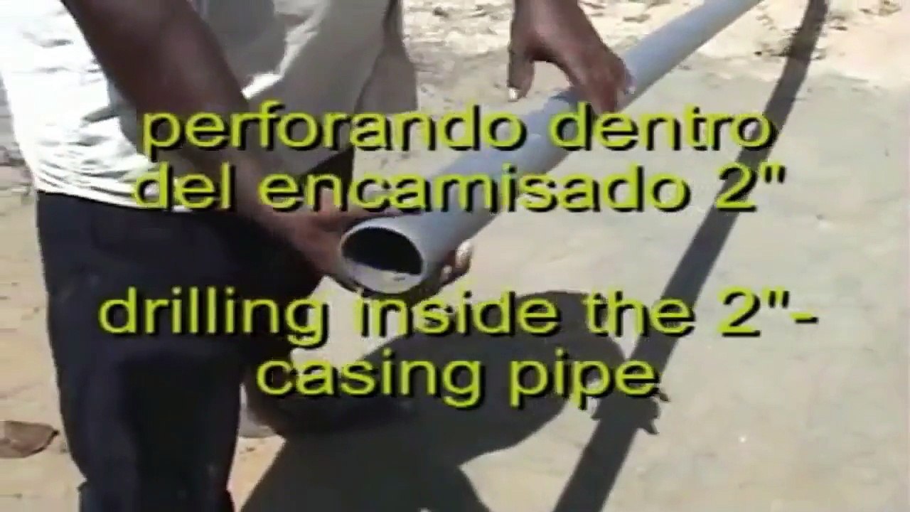 Digging wells very fast and simple, How to dig wells of smart farmers ...