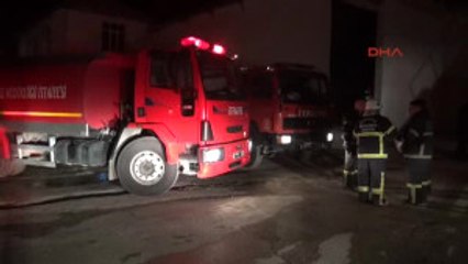 Gaziantep Tekstil Fabrikasındaki Yangın Korkuttu