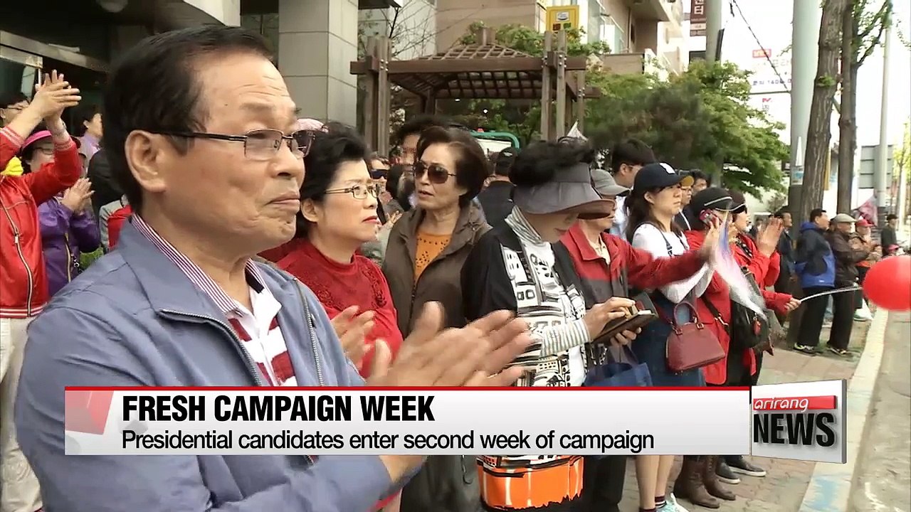 Presidential hopefuls sweep through nation, entering week-2 of official campaign period