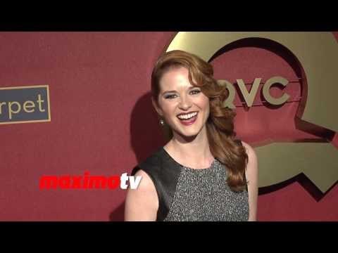Sarah Drew 5th Annual QVC Red Carpet Style Pre-Oscars Fashion Arrivals