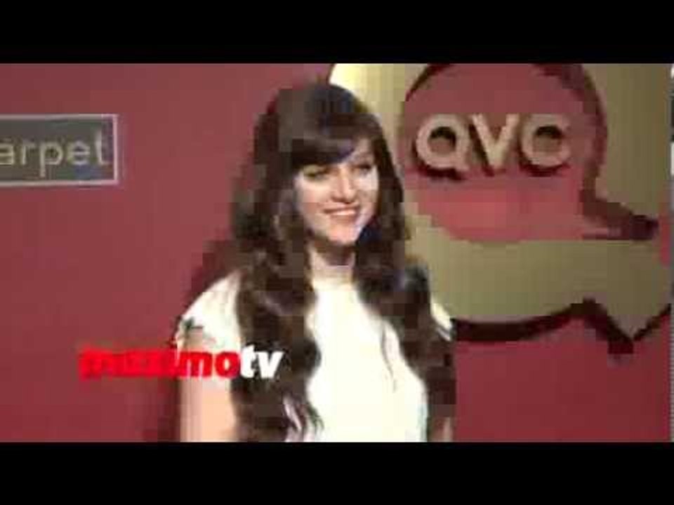 Aubrey Peeples 5th Annual QVC "Red Carpet Style" Pre-Oscars Fashion Arrivals