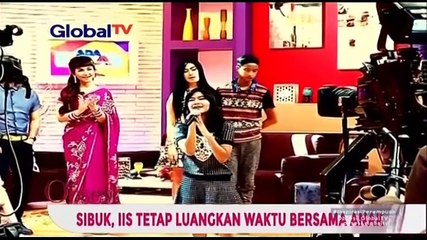 Sibuk, Iis Dahlia Tetap Luangkan Waktu Bersama Anak