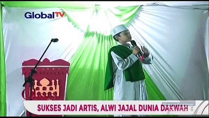 Sukses Jadi Artis, Alwi Jajal Dunia Dakwah